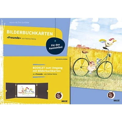Abbildung von Bilderbuchkarten »Freunde« von Helme Heine: mit Booklet zum Umgang 12 für das Kamishibai (Beltz Nikolo)