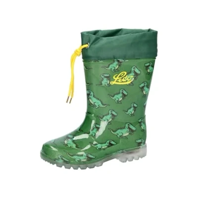 Abbildung von LICO Power Blinky Gummistiefel für Kinder, Größe: 26, Grün/gelb Schuhe
