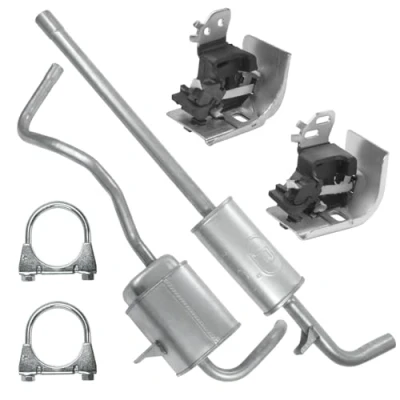 Abbildung von Schalldämpferset Auspuffanlage Auspuff für Renault Scenic 2 II JM 2002 12/2009 1.4