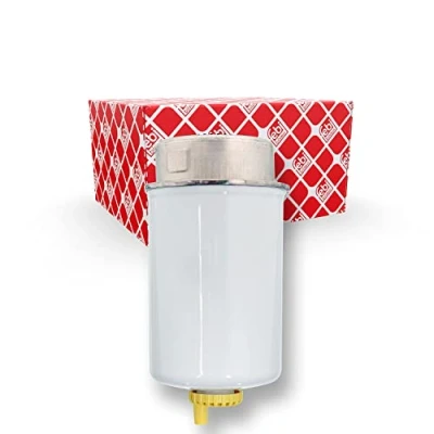 Abbildung von FEBI BILSTEIN 101649 Kraftstofffilter Leitungsfilter, mit Wasserablassschraube FORD: Transit Mk5 Bus, Kastenwagen