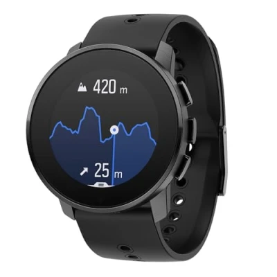 Abbildung von SUUNTO 9 Peak Multisport Uhr Robust Outdoor Smartwatch, Saphirglas Bildschirm &amp; 100m Wasserdicht, Leicht Dünn, Präzise GPS, Lange Akkulaufzeit, Pulsmessung am Handgelenk, Hergestellt in Finland
