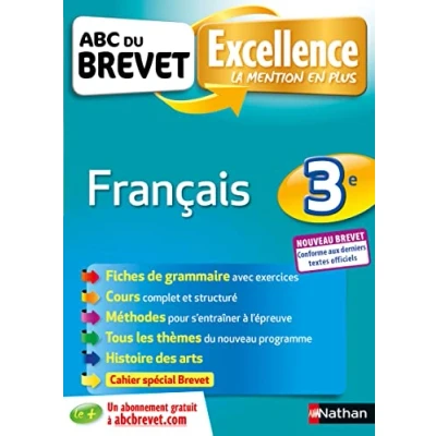 Abbildung von ABC Excellence brevet Français 3e Nouveau
