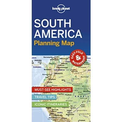Abbildung von Lonely Planet South America Planning Map