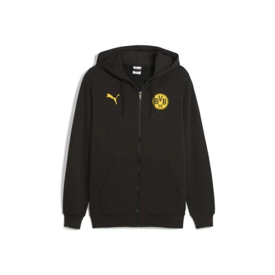 Abbildung von Puma Borussia Dortmund FtblCulture Kapuzenjacke Herren Mit Other Pattern Black/Faster Yellow Größe: M