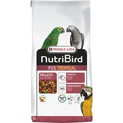 Abbildung von Versele Laga Nutribird P15 Tropical Papagei Vogelfutter 10 kg...