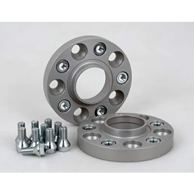 Abbildung von Spurverbreiterung Aluminium 2 Stück (20 mm pro Scheibe / 40 Achse) + TÜV Teilegutachten &amp; ABE