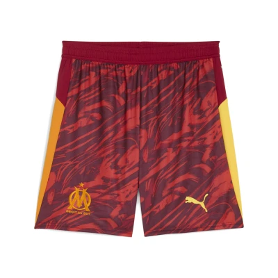Abbildung von Puma Olympique de Marseille 25/26 Torwartshorts Herren Mit Print Dark Amethyst/White Größe: L