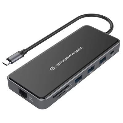 Abbildung von CONCEPTRONIC DONN15G 12 in 1 USB 3.2 Gen Dockingstation