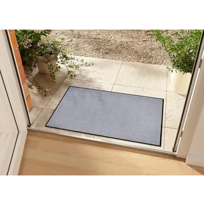 Abbildung von Fußmatte Triton, Home affaire, rechteckig, Höhe: 7 mm, waschbar, Uni Farben Design, rutschfest, robust, pflegeleicht