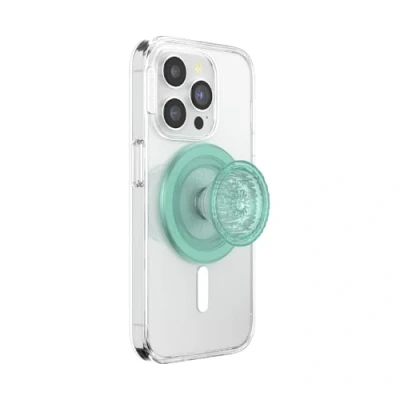 Abbildung von PopSockets: PopGrip Round für MagSafe Inklusive Adapterring Ausziehbarer Sockel und Griff mit einem Austauschbarem Top Smartphones Hüllen Pool
