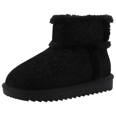 Abbildung von TOM TAILOR Winterboots, Plateau, Schlupfboots mit edlem Glitzerdruck