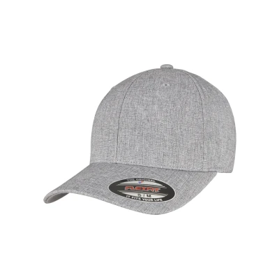 Abbildung von Flexfit Heatherlight Cap, Größe: L/XL, Melange grey