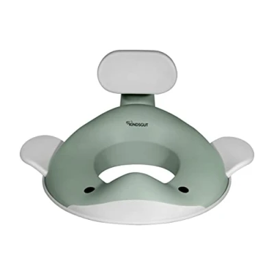 Abbildung von Kindsgut Toilettensitz Wal für Kinder, kindgerechtes Design, in subtilen, modernen Farben, kinderfreundlich, pistazie