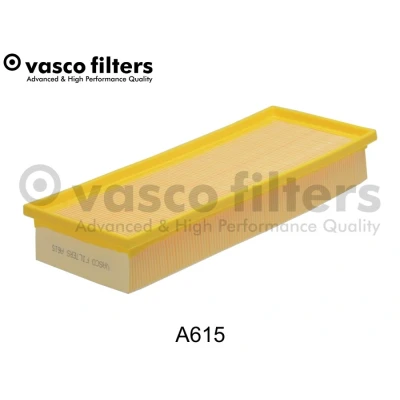 Abbildung von DAVID VASCO A615 Luftfilter 57mm 150mm 370mm rechteckig Filtereinsatz FORD: MONDEO 2 Kombi, 2, Stufenheck