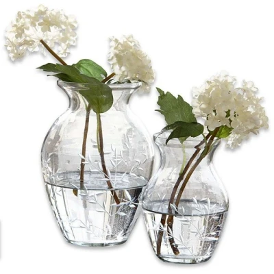 Abbildung von Mirabeau Tischvase Vase 2er Set Paimpont klar