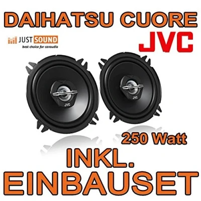 Abbildung von Daihatsu Cuore Lautsprecher JVC CS J520 13cm Einbauset