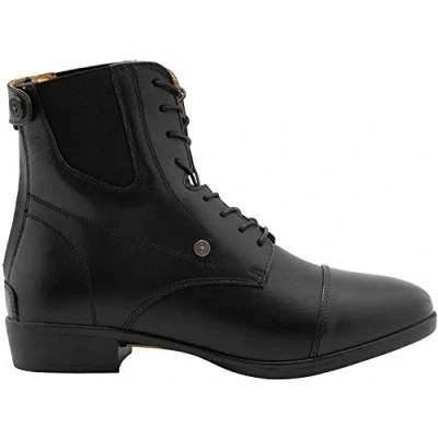 Abbildung von »ADVANCED II BZ LACE« Reit Stiefelette mit Reißverschluss von SUEDWIND© Rindsleder Schlüpf Schuh Schnürung Tolle Passform OrthoLite© Sohle für maximalen Komfort Boots Schwarz Gr. 44