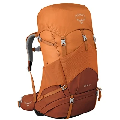 Abbildung von Osprey ACE Trekkingrucksack für Kinder, Größe: One Size, Orange sunset