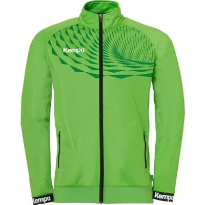 Abbildung von Kempa Herren Wave 26 Poly Jungen Sport Fußball Training Sweatshirt Sweatjacke, Grün (hope green/lagoon), M
