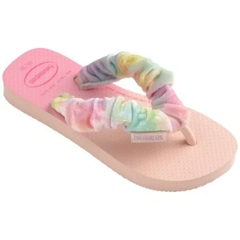 Abbildung von Havaianas Fluffy Badesandale für Kinder, Größe: 27 28, Ballet rose Textil