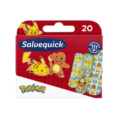 Abbildung von Salvequick Pokémon Pflaster 20 stk.
