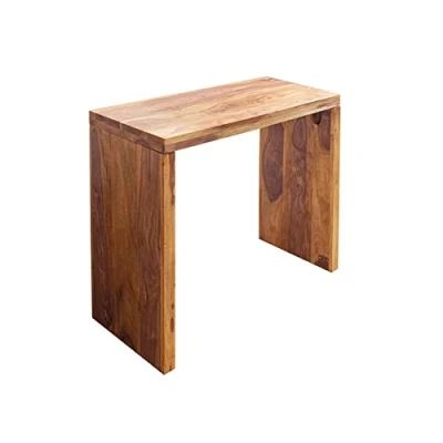 Abbildung von Invicta Interior Massiver Sekretär MAKASSAR Konsolentisch Sheesham Stone Finish Schreibtisch 100 cm