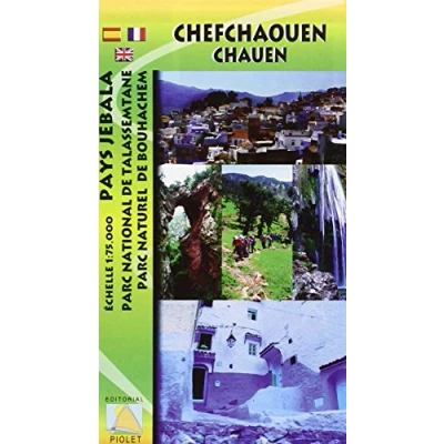 Abbildung von Chefchaouen. Chauen: Pays Jebala. Parc National de Talassemtane. Naturel Bouhachem