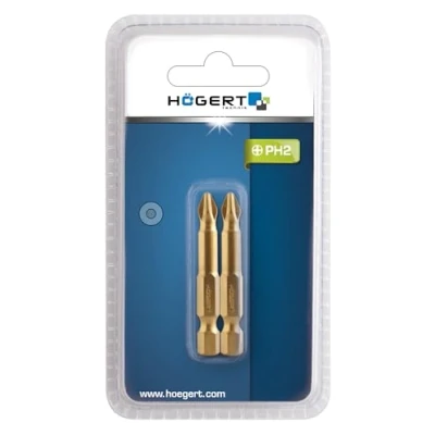 Abbildung von Hogert Technik HT1S392 Schrauberbit Kreuzschlitz (PH)