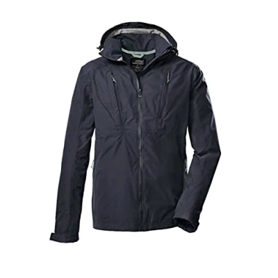 Abbildung von Killtec Herren Funktionsjacke/Outdoorjacke mit abzippbarer Kapuze KOS 85 MN JCKT; dunkelnavy, XXL, 39146 000
