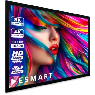 Abbildung von eSmart Professional MIRALE Rahmen Leinwand 332 x 187 cm (150&quot;) 16:9