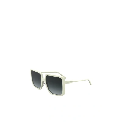 Abbildung von KARL Lagerfeld Sonnenbrille, Damen, Größe: 58, White