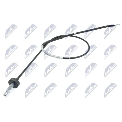 Abbildung von NTY HLR AU 002 Handbremsseil hinten links 1930, 1765 AUDI: A4 B6 Avant, B7 Limousine, SEAT: Exeo ST