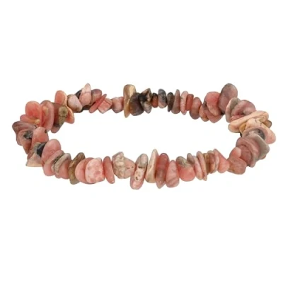 Abbildung von Lebensquelle Plus Rhodochrosit Splitterarmband Hochwertiges Edelstein Armband