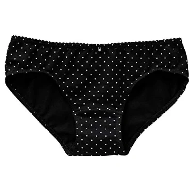 Abbildung von Schiesser Mädchen Slip 131086, Gr. 140 (8 9Y), Schwarz (000 schwarz)