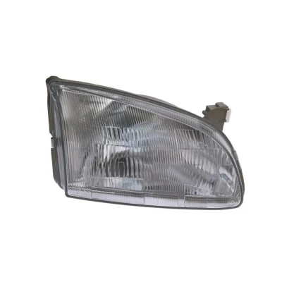 Abbildung von ABAKUS 212 1169R LD E Scheinwerfer rechts H4, W5W ohne Lampenträger, Glühlampe P43t TOYOTA: Starlet V Schrägheck