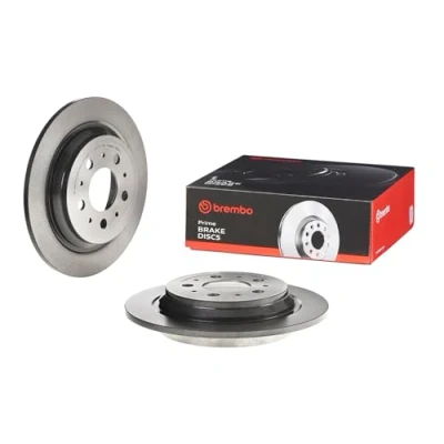 Abbildung von BREMBO COATED DISC LINE 08.9462.11 Bremsscheibe 283 10 5 voll beschichtet mit Schrauben VOLVO: V70 I, 850 Kombi, XC70 I Cross Country