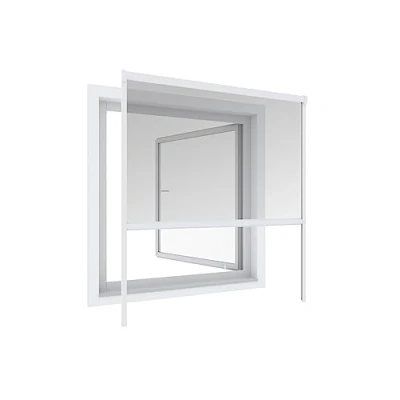Abbildung von Windhager Insektenschutzrollo &quot;PLUS&quot;, transparent, BxH: 100x160 cm