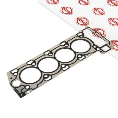 Abbildung von ELRING 966.220 Zylinderkopfdichtung 0,72 93,3 Metall Lagen Dichtung links JAGUAR: XK Coupe, F Type Pace, LAND ROVER: Range Rover Sport