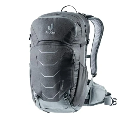 Abbildung von deuter Attack 20 Fahrradrucksack mit Protektor, Graphite shale