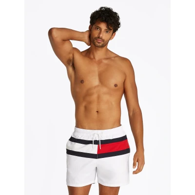 Abbildung von Tommy Hilfiger Swimwear Badeshorts &quot;MEDIUM DRAWSTRING&quot;, mit großem Logo