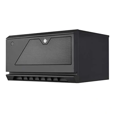 Abbildung von SilverStone Technology SST CS381 v 1.2 Case Storage ATX Midi Tower Computer Gehäuse, innen schwarz, unterstützt 8X 3.5 oder 2.5&quot; Hot Swap Festplatteneinschübe, Front Tür abschliessbar, schwarz