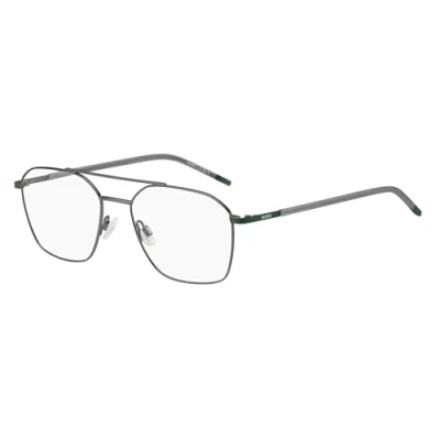 Abbildung von HUGO Brillengestell (Model HG 1274) für Herren, Rechteckig, gefertigt aus Metall (inklusive Brillenetui)