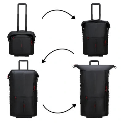 Abbildung von Samsonite Ecodiver Foldable Duffle/Wheels 4 IN 1 black