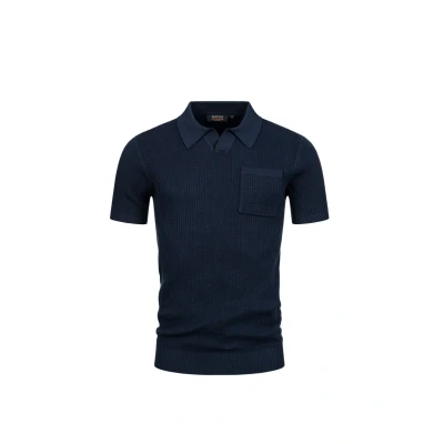 Abbildung von Indicode Jeans Inharlo Poloshirt, Herren, Größe: Small, Navy