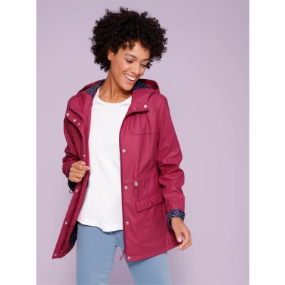 Abbildung von Classic Basics Langjacke, mit Kapuze