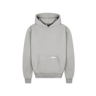 Abbildung von Bazix Republiq Super Heavy Kapuzenpullover, Herren, Größe: Small, Stone
