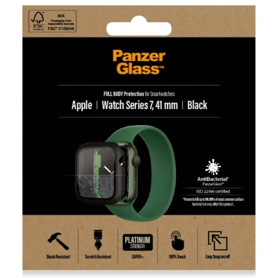 Abbildung von Full Body Case für das Apple Watch Serie 7 41 mm Schwarz
