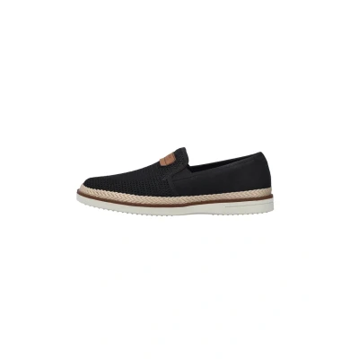 Abbildung von Rieker Herren B2366 Halbschuhe Espadrille, Herren, Größe: 42, Schwarz Schuhe