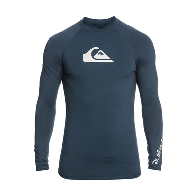 Abbildung von Quiksilver Alltime SURF Surfshirt, Herren, Größe: Large, Navy blazer