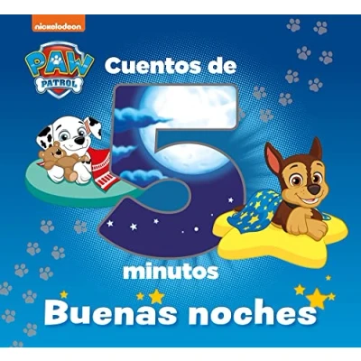 Abbildung von Paw Patrol Patrulla Canina. Recopilatorio de Cuentos 5 minutos. Buenas noches (Nickelodeon)